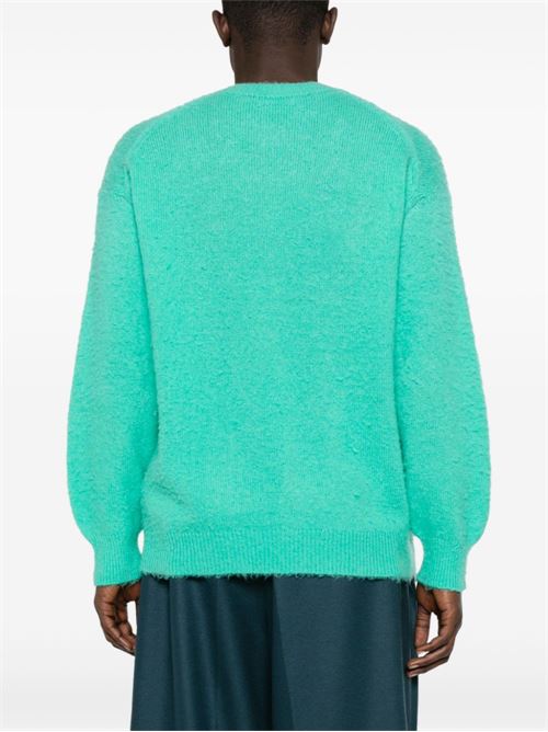 Brushed Effect Sweater AURALEE | A24AP02WKAQUAGREEN