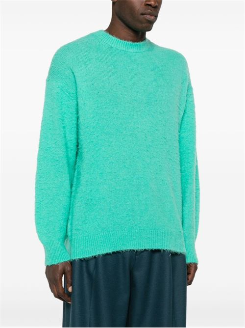 Brushed Effect Sweater AURALEE | A24AP02WKAQUAGREEN