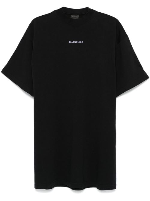 Oversized cotton t-shirt BALENCIAGA | 739037TPVK11070