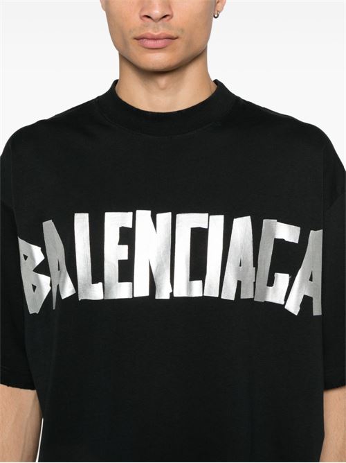 New Tape T-Shirt BALENCIAGA | 739784TQVQ81073