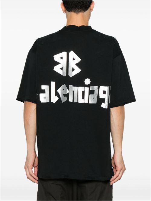 New Tape T-Shirt BALENCIAGA | 739784TQVQ81073