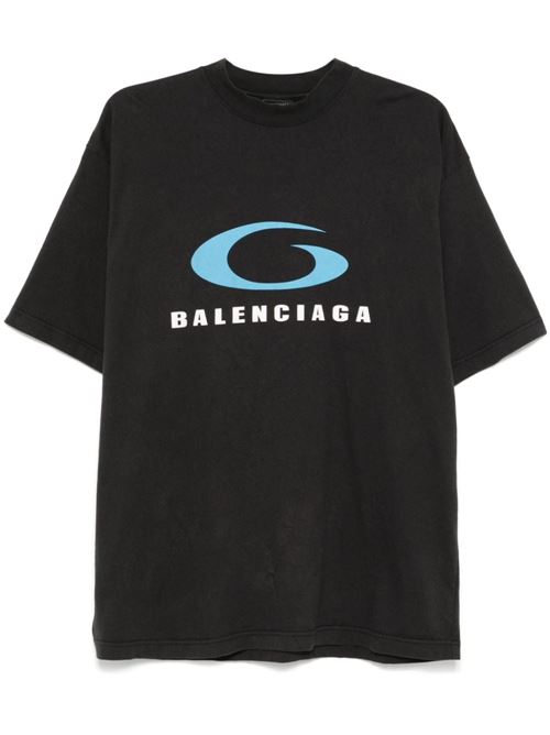 T-shirt Logo Sports Icon BALENCIAGA | 764235TRVC23521