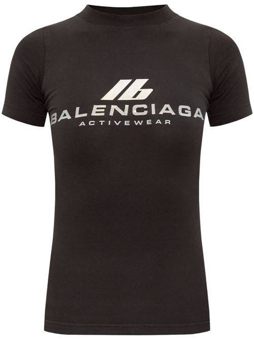 T-shirt with print BALENCIAGA | 768075TQVU11083