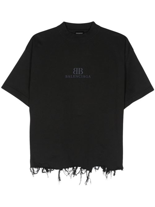 Balenciaga mode t shirt black hotsell