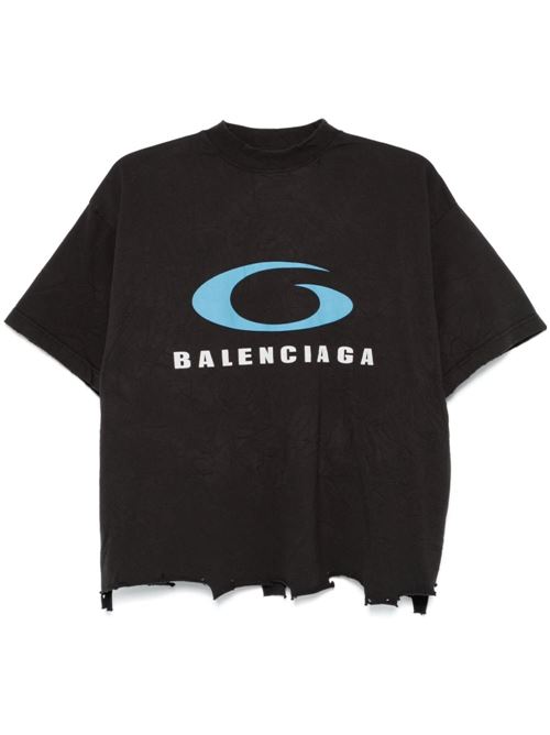 Crop T-shirt BALENCIAGA | 783399TRVC23521