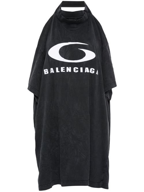 T-shirt con cut-out BALENCIAGA | 808281TRVF21041