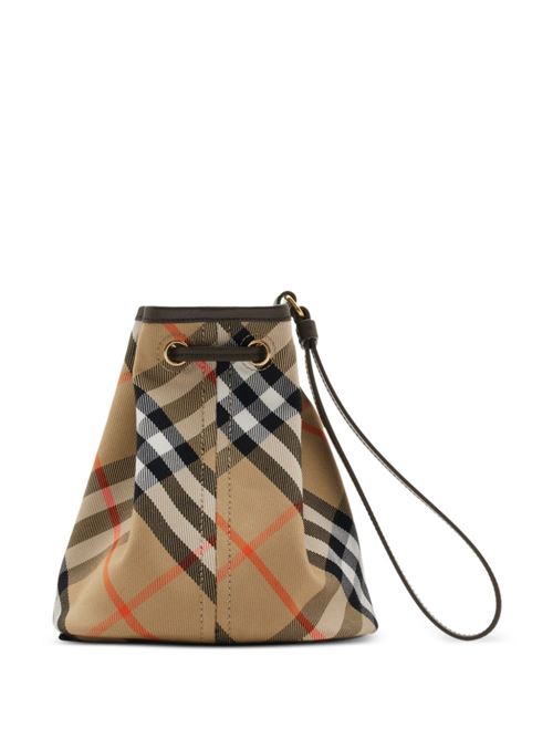 Borsa con coulisse Check BURBERRY | 8093916DRAWSTRINGB9368