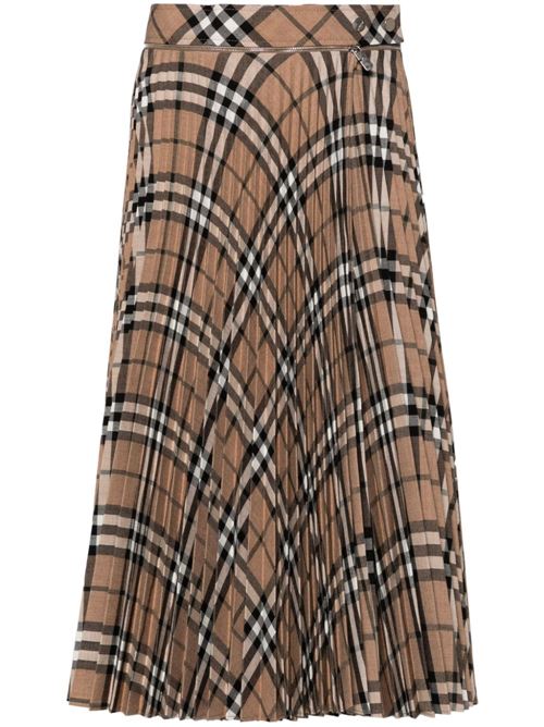 Midi skirt with logo BURBERRY | 8095798GIUC1202