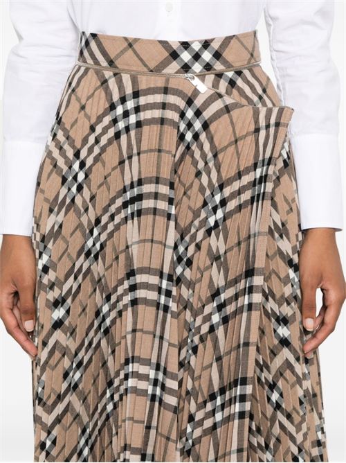 Midi skirt with logo BURBERRY | 8095798GIUC1202