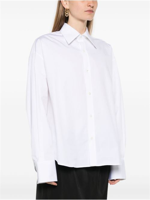 Long-sleeved poplin shirt CARVEN | 6242K2120201WHITE