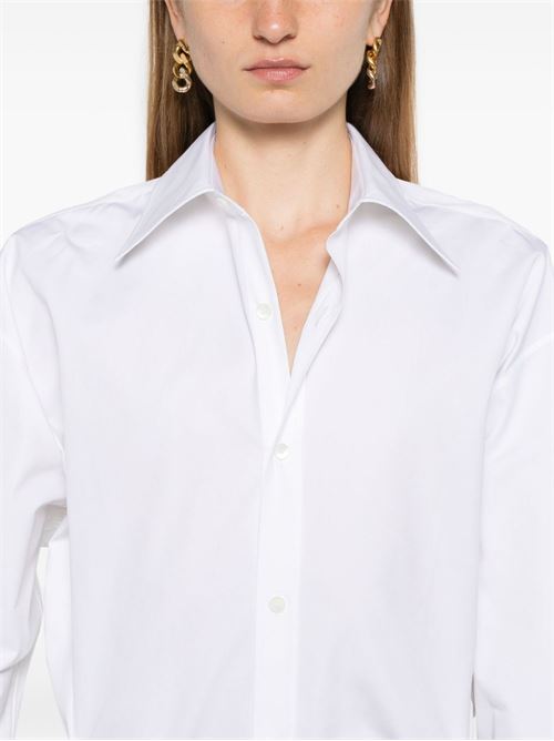 Long-sleeved poplin shirt CARVEN | 6242K2120201WHITE