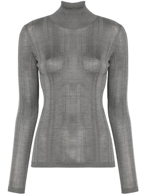 Maglia collo alto CARVEN | 6242K2133503HEATHERGREY