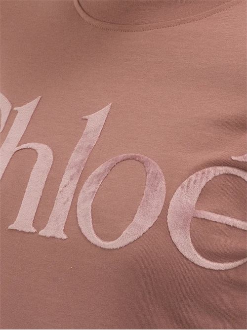 T-shirt con logo CHLOE' | CH24WJH031846S1