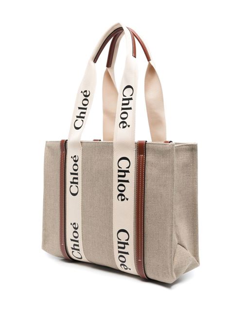 Medium Woody Tote Bag CHLOE' | CHC22AS383I2690U