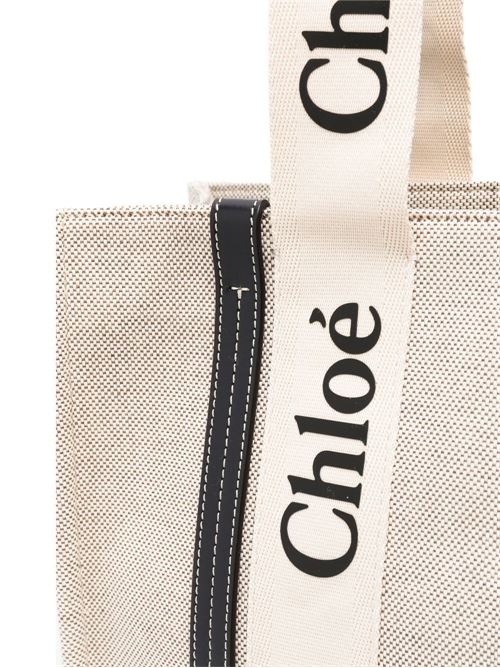 Medium Woody Tote Bag CHLOE' | CHC22AS383I2691J