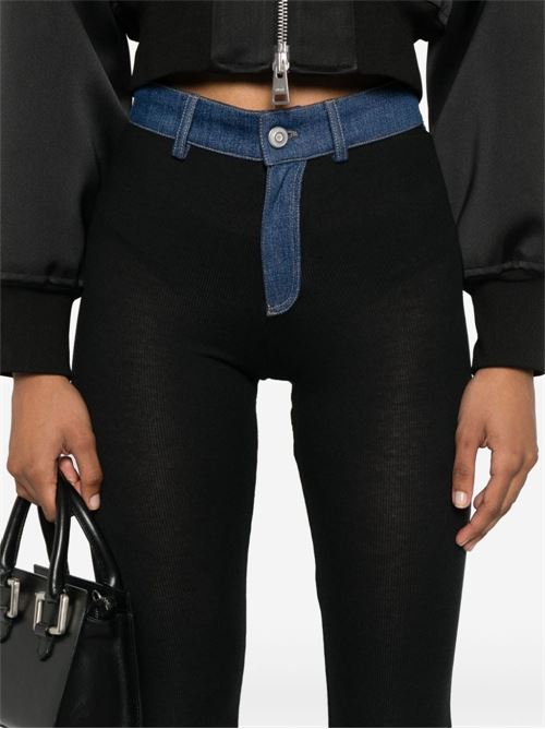 Trousers with denim details COPERNI | COPP93F5014BLK