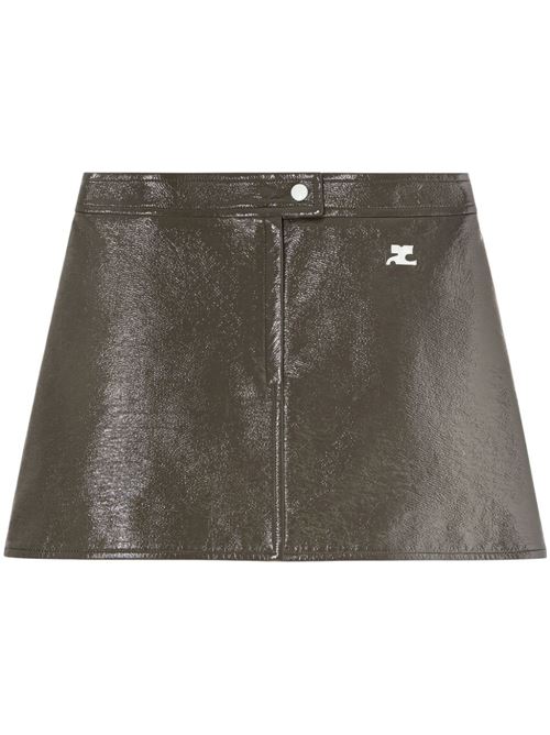 Vinyl miniskirt COURRÈGES | 223CJU001VY00148083