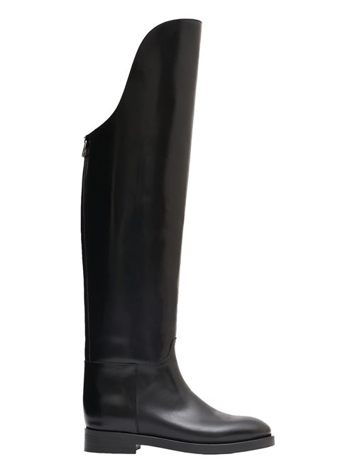 Stivale equestre con gambale alto DURAZZI | FW24SB02BLACK