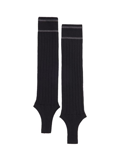 Ribbed leg warmers DURAZZI | FW24SO01BLACK