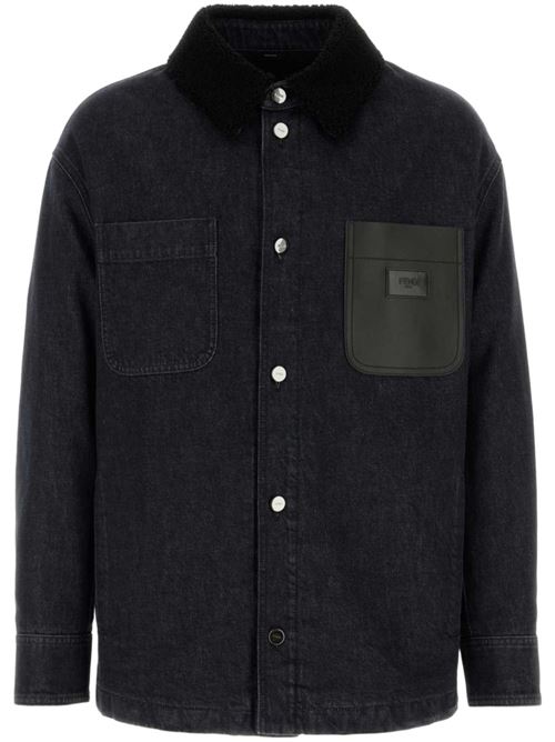 Denim jacket FENDI | FW1363ATK7F0QA1