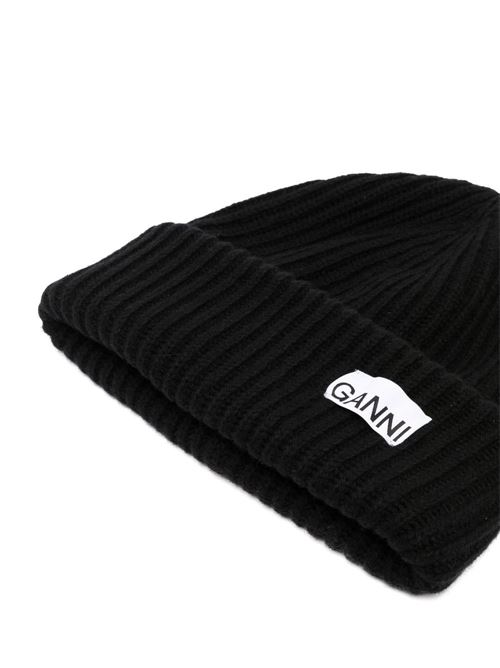 Hat with logo GANNI | A4429099