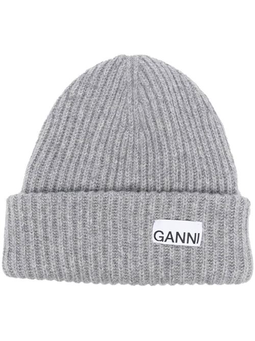 Hat with logo GANNI | A4429921