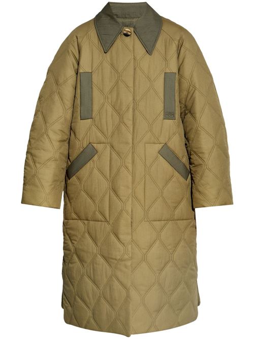 Quilted single-breasted jacket GANNI | F9206861