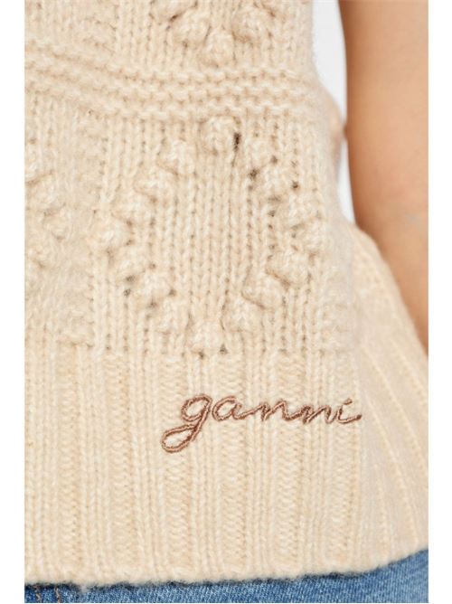 Gilet con ricamo GANNI | K2221135