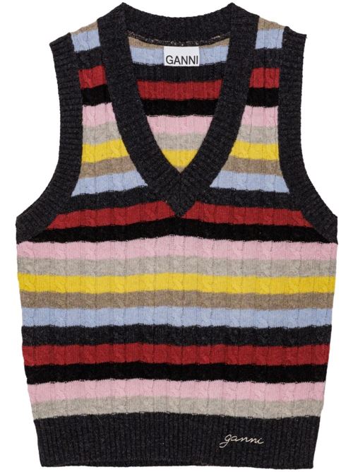 Wool vest GANNI | K2286999