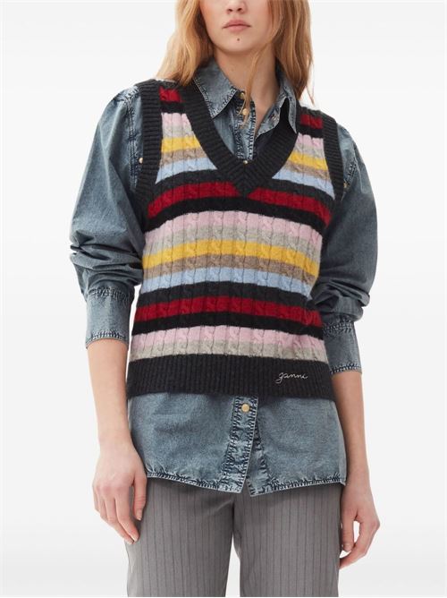 Wool vest GANNI | K2286999