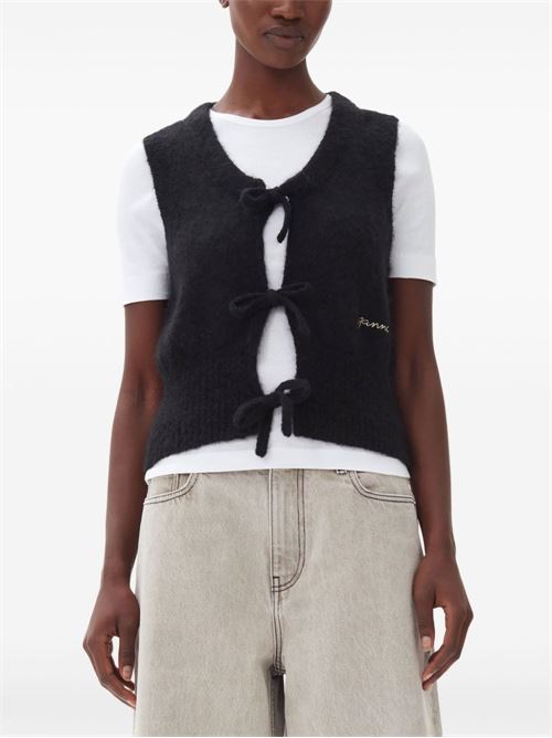 Gilet in mohair GANNI | K2336099