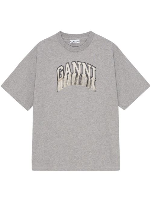 T-shirt in cotone GANNI | T3990921