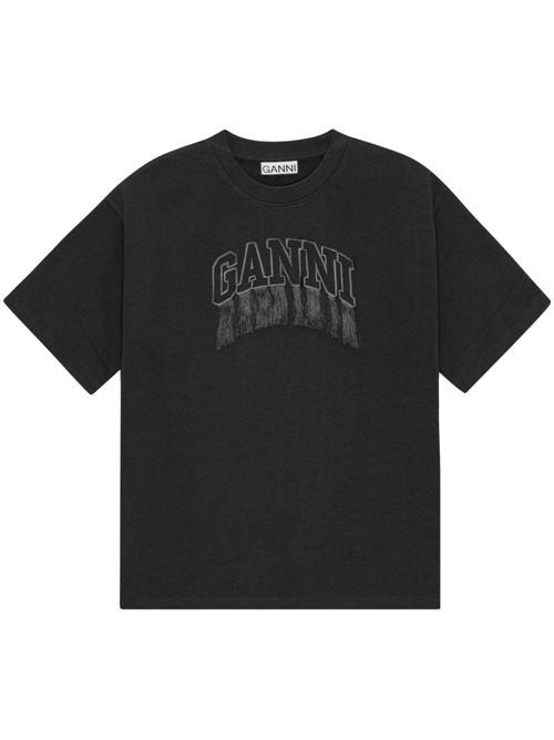 T-shirt in cotone GANNI | T4056252