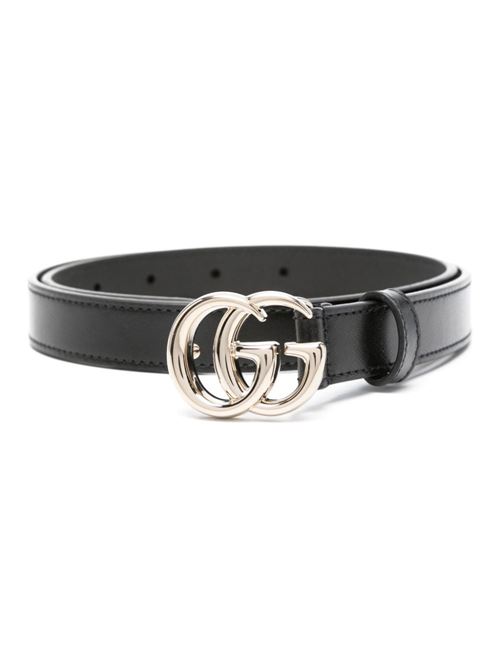 Leather belt GUCCI | 4094170AAA51000