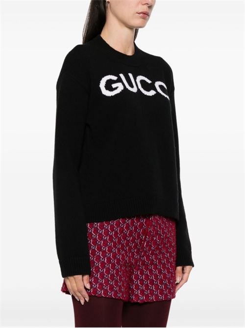 Maglione con logo GUCCI | 770072XKEBC1289