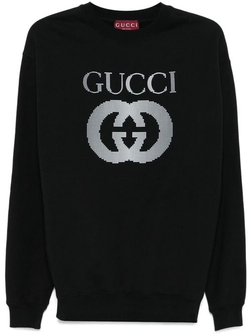 Felpa con logo GUCCI | 784413XJGQC1043