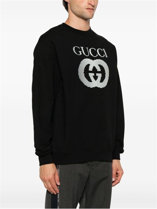 Felpa con logo GUCCI | 784413XJGQC1043