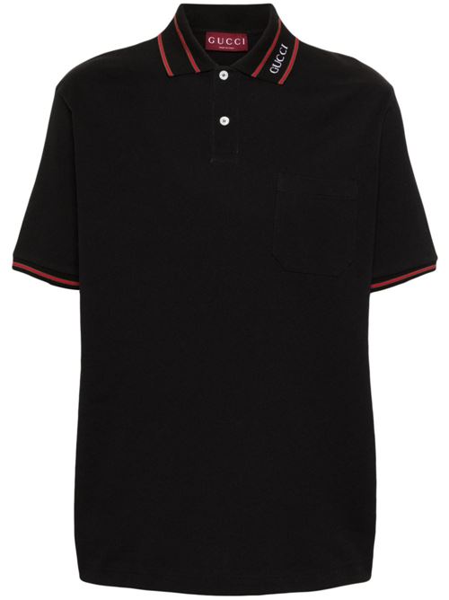 Polo in cotone GUCCI | 784422XJGJW1043