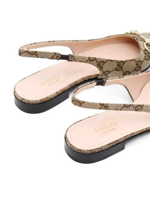 Slingback ballerina gg GUCCI | 7865922HK809763