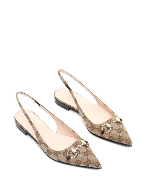 Slingback ballerina gg GUCCI | 7865922HK809763