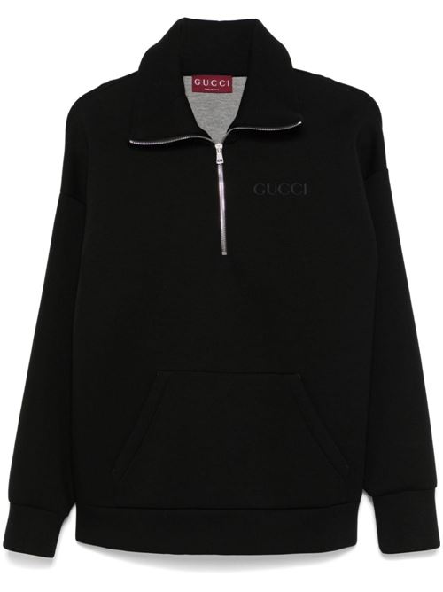 Oversized zip-up sweatshirt GUCCI | 794640XJGSK1043