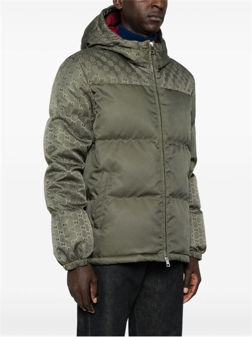 Nylon down jacket GUCCI | 794823Z8BTB3364