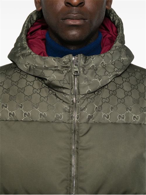 Nylon down jacket GUCCI | 794823Z8BTB3364