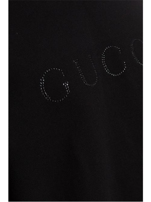 Jersey sweatshirt with hood GUCCI | 795557XJGVF1043