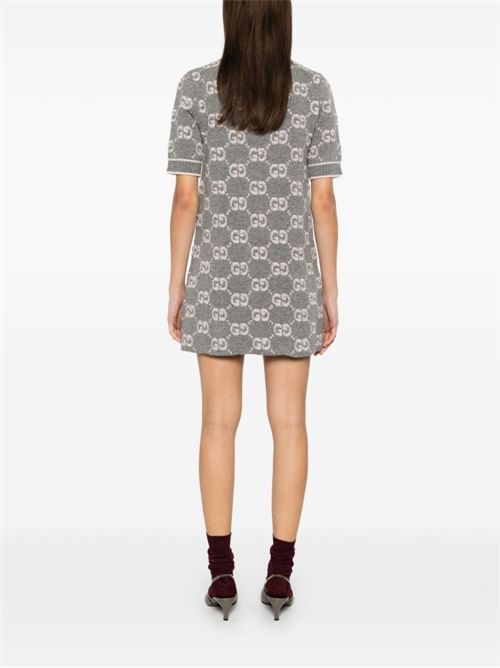 Short dress with print GUCCI | 798155XKCNA1130