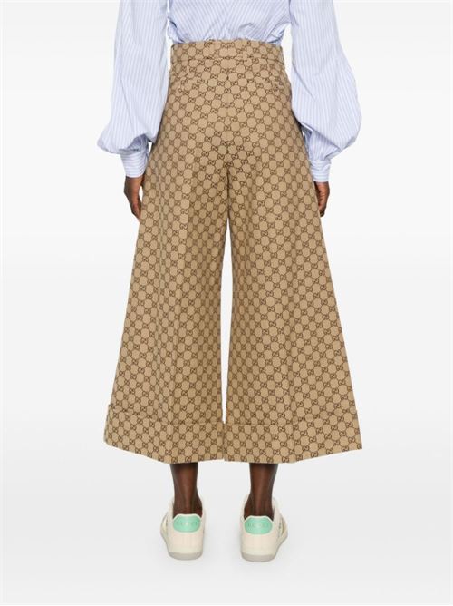 Monogram culotte trousers GUCCI | 800142ZAF4S2580