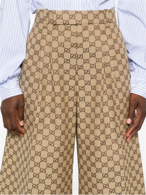 Pantalone culotte monogram GUCCI | 800142ZAF4S2580