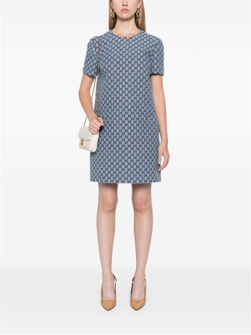 Shadow Bouclé Short Dress GUCCI | 800346ZARGL4234