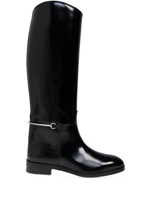 Boot with clamp GUCCI | 805310AADZD1000