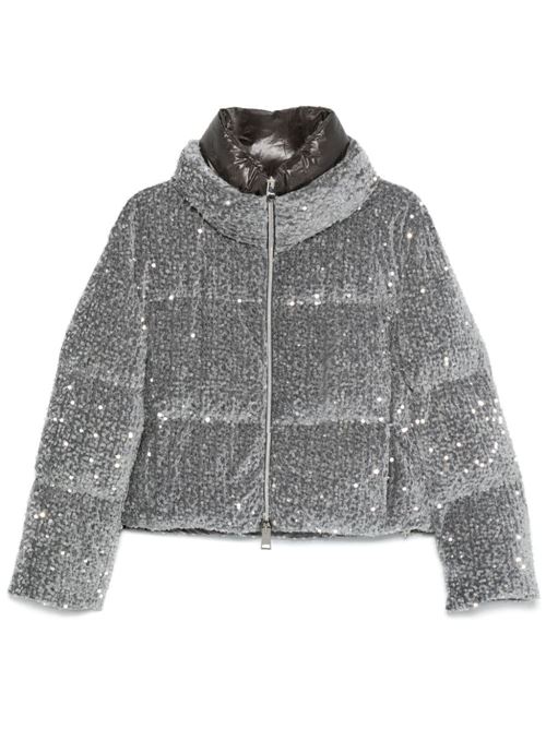 Sequined down jacket HERNO | PI001950D12623S9406